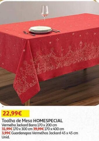 Auchan Toalha mesa homespecial promoção