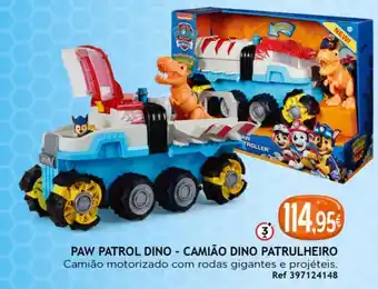 Centroxogo Paw patrol dino camião dino patrulheiro promoção