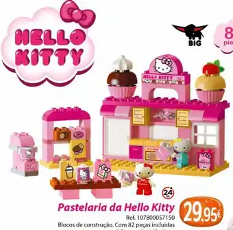 Centroxogo Hello kitty pastelaria de blocos de construção promoção