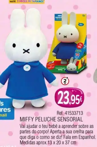 Centroxogo Miffy peluche sensorial promoção