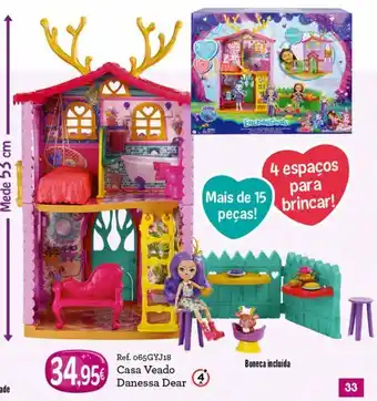 Centroxogo Enchantimals casa veado de danessa promoção