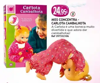 Centroxogo Miss concentra carlota cambalhota promoção