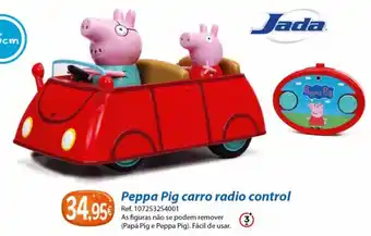 Centroxogo Peppa pig carro radio control promoção