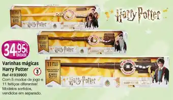 Harry potter varinhas mágicas