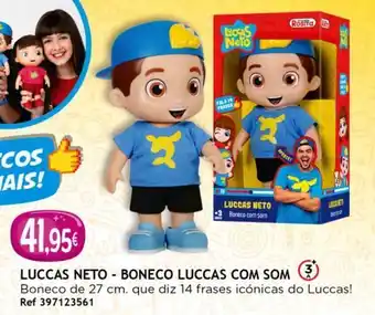 Centroxogo Luccas neto boneco luccas com som promoção