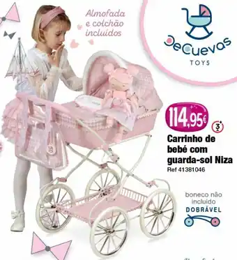 Centroxogo Carrinho de bebé dobrável com guarda-sol niza promoção