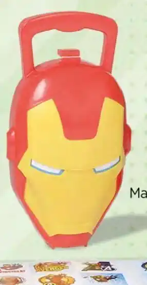 Maleta cara iron man avengers