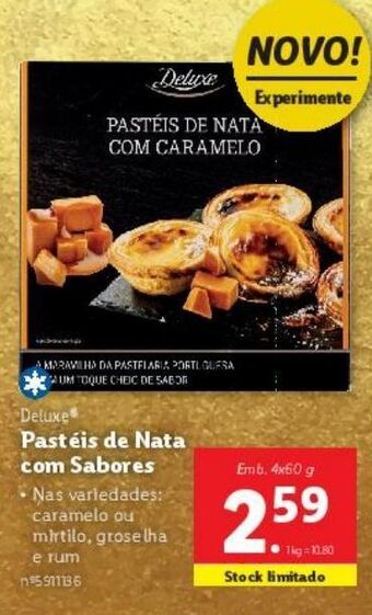 Lidl Pastelaria deluxe promoção