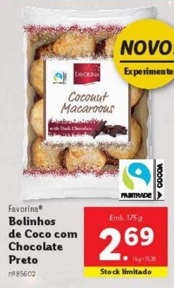 Lidl Bolinhos e donuts favorina promoção