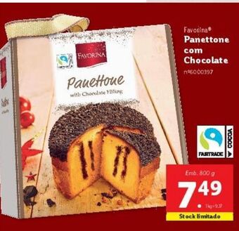 Lidl Panettone favorina promoção