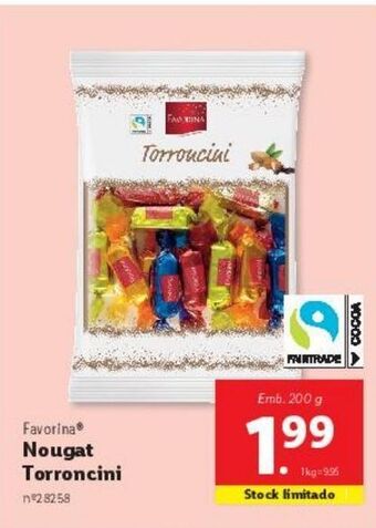 Lidl Bombons favorina promoção