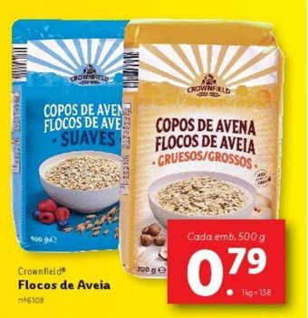 Lidl Cereal de aveia promoção