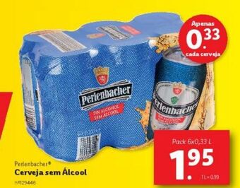 Lidl Cerveja sem álcool promoção
