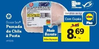 Lidl Peixe congelado ocean sea promoção