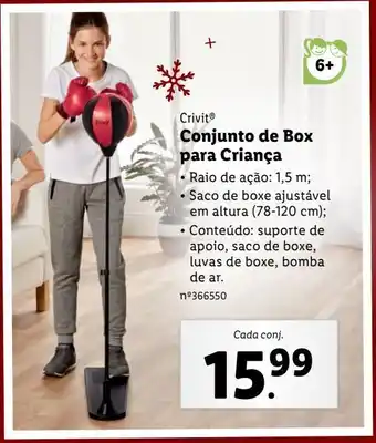 Kit de boxe crivit