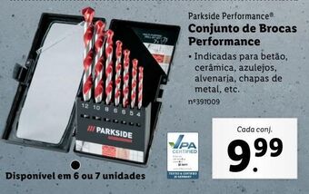 Lidl Brocas parkside promoção