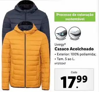 Casaco impermeável