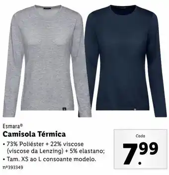 Camisa térmica esmara