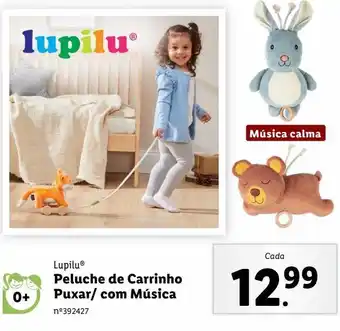 Lidl Peluche lupilu promoção