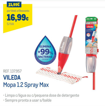 Makro Vileda Mopa 1.2 Spray Max promoção