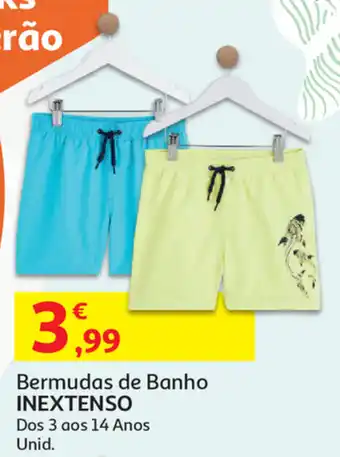 Auchan Bermudas de Banho Inextenso 14 Anos promoção