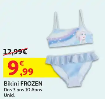 Auchan Bikini Frozen 10 Anos promoção