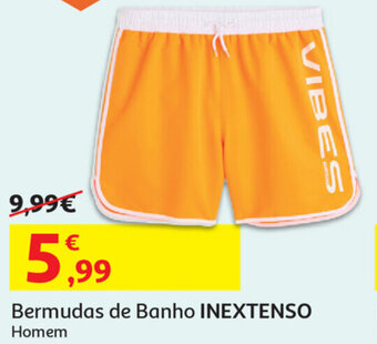 Auchan Bermudas de Banho Inextenso Homem promoção