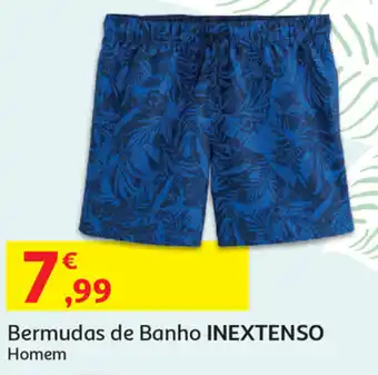 Auchan Bermudas de Banho Inextenso Homem promoção