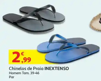 Chinelos de Praia Inextenso Homem Tam. 39-46 Par
