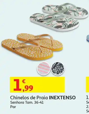 Auchan Chinelos de Praia Inextenso Senhora Tam. 36-41 Par promoção