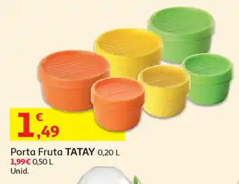 Auchan Porta Fruta Tatay 0,20L promoção
