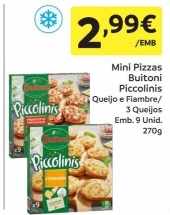Mini Pizzas Buitoni Piccolinis 270g