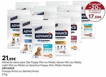 Ração para cães advance