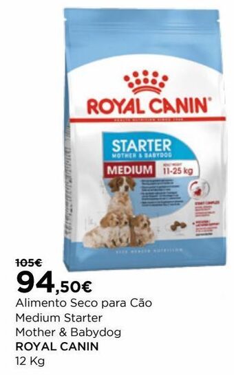 El Corte Inglés Ração para cães royal canin promoção