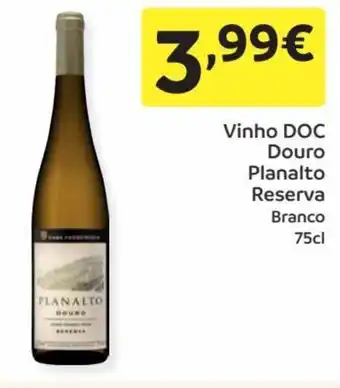 Amanhecer Vinho Doc Planalto Reserva branco 75cl promoção