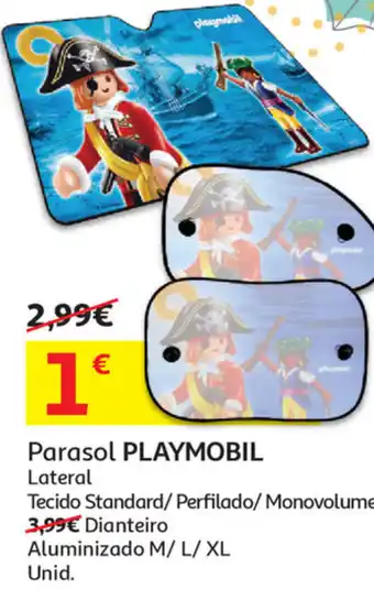 Auchan Parasol Playmobil M/L/XL promoção