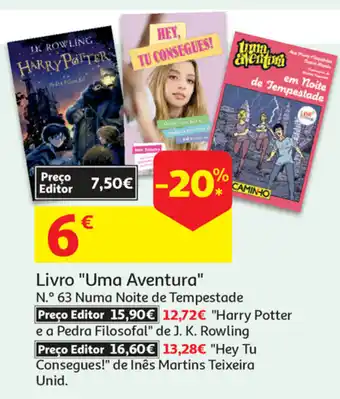 Auchan Livro "Uma Aventura" promoção