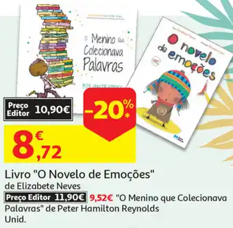 Auchan Livro " Novelo de Emoções" promoção