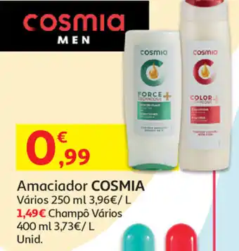Auchan Amaciador Cosmia 250ml promoção