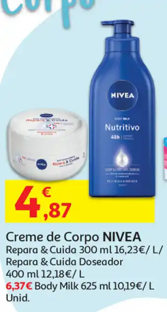 Auchan Creme de Corpo Dove 300ml promoção