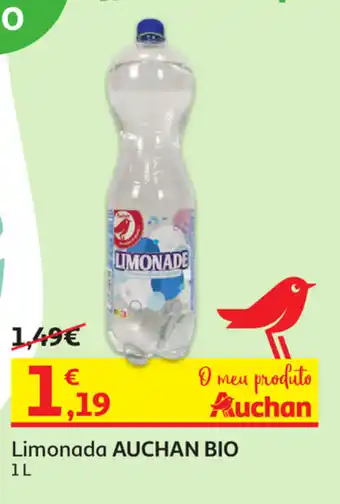 Auchan Linmonada Auchan Bio 1L promoção