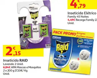 Auchan Insecticida Raid 2 Unid promoção