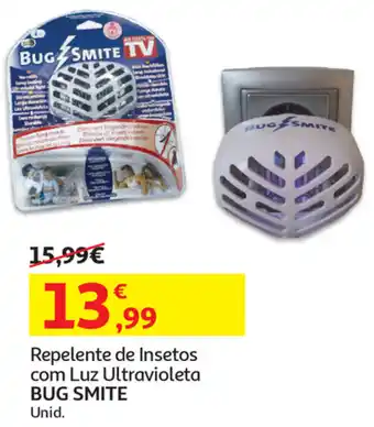 Auchan Repelente de Insetos com Luz Ultravioleta Bug Smite promoção