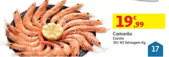Auchan Camarão 30/40 Cozido promoção