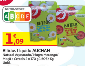 Bífidus Líquidos Auchan 4x170g
