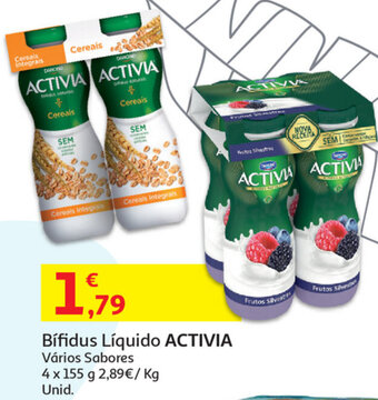 Bífidus Líquidos Activia 4x155g