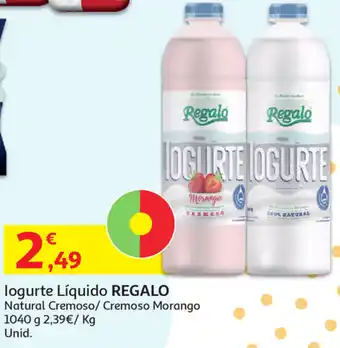 Auchan Iogurte Líquido Regalo 1040g promoção