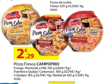 Auchan Pizza Fresca Campofrio 335g promoção