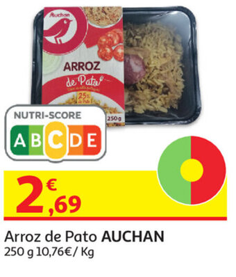 Auchan Arroz de Pato Auchan 250g promoção