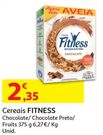 Auchan Cereais Fitness 375g promoção